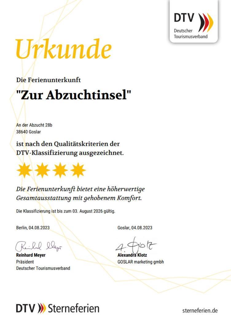 Ferienhaus Zur Abzuchtinsel 고슬라르 외부 사진